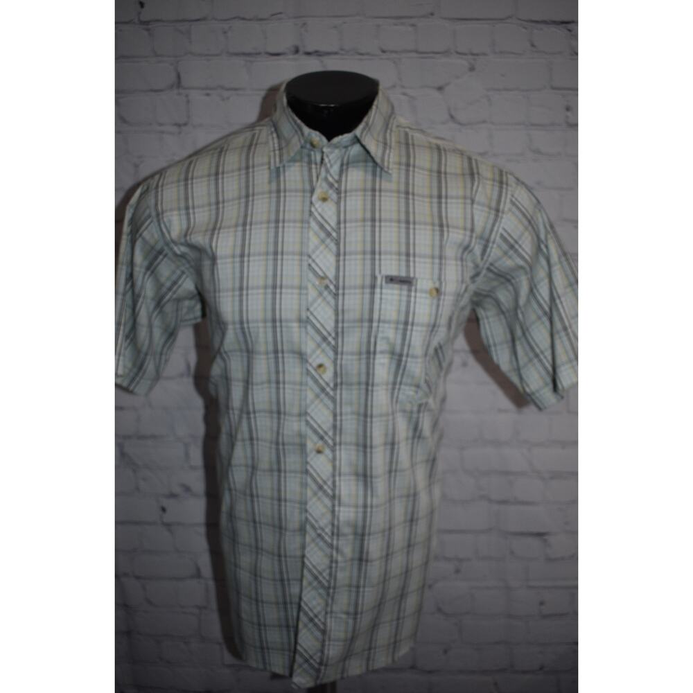 Columbia Titanium Fishing Shirt Men Size Medium Performance Hiking Vented - Picture 6 of 7